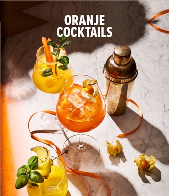 Maak zelf de lekkerste oranje cocktails